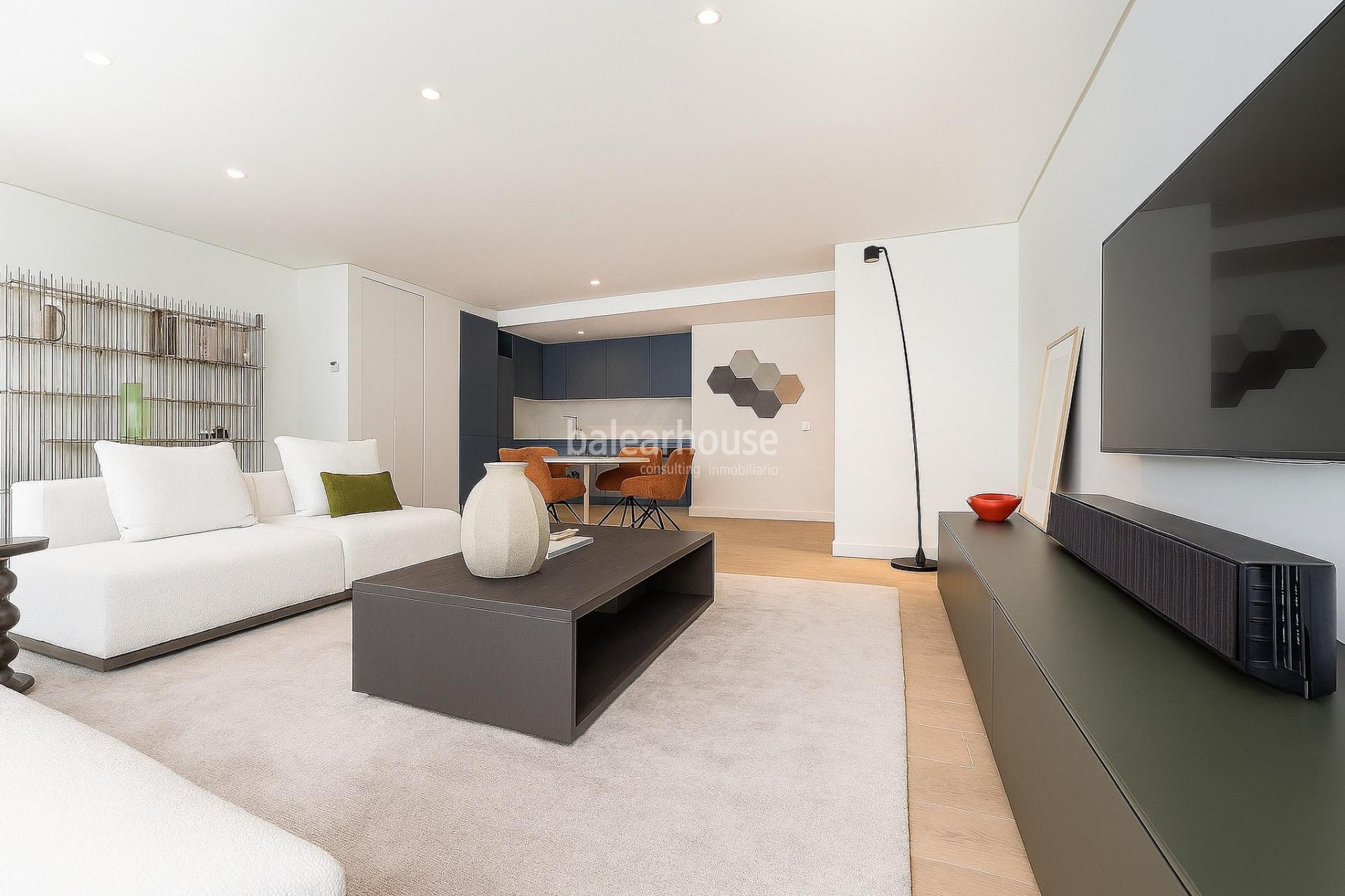 Exclusive residential development offering breathtaking sea views in Marina Botafoch, Ibiza