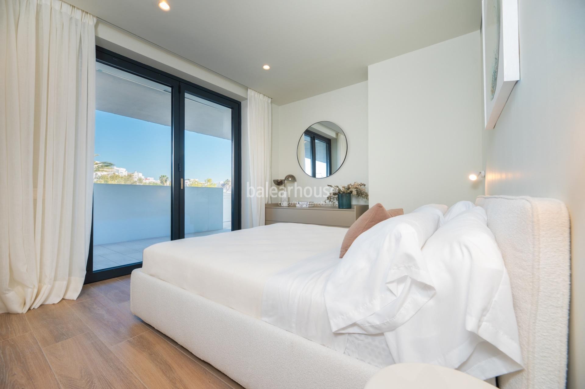 Exclusive residential development offering breathtaking sea views in Marina Botafoch, Ibiza