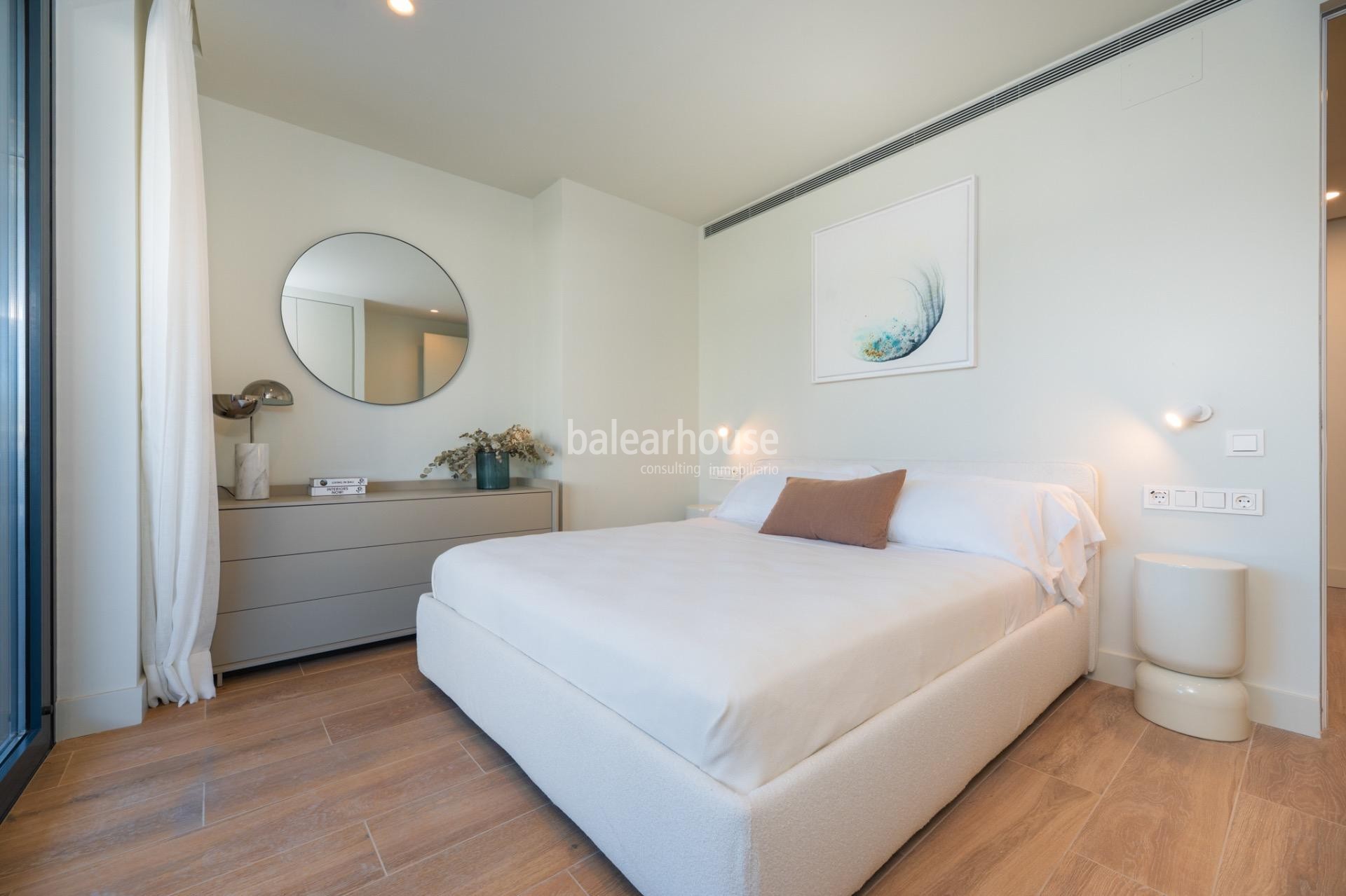 Exclusive residential development offering breathtaking sea views in Marina Botafoch, Ibiza