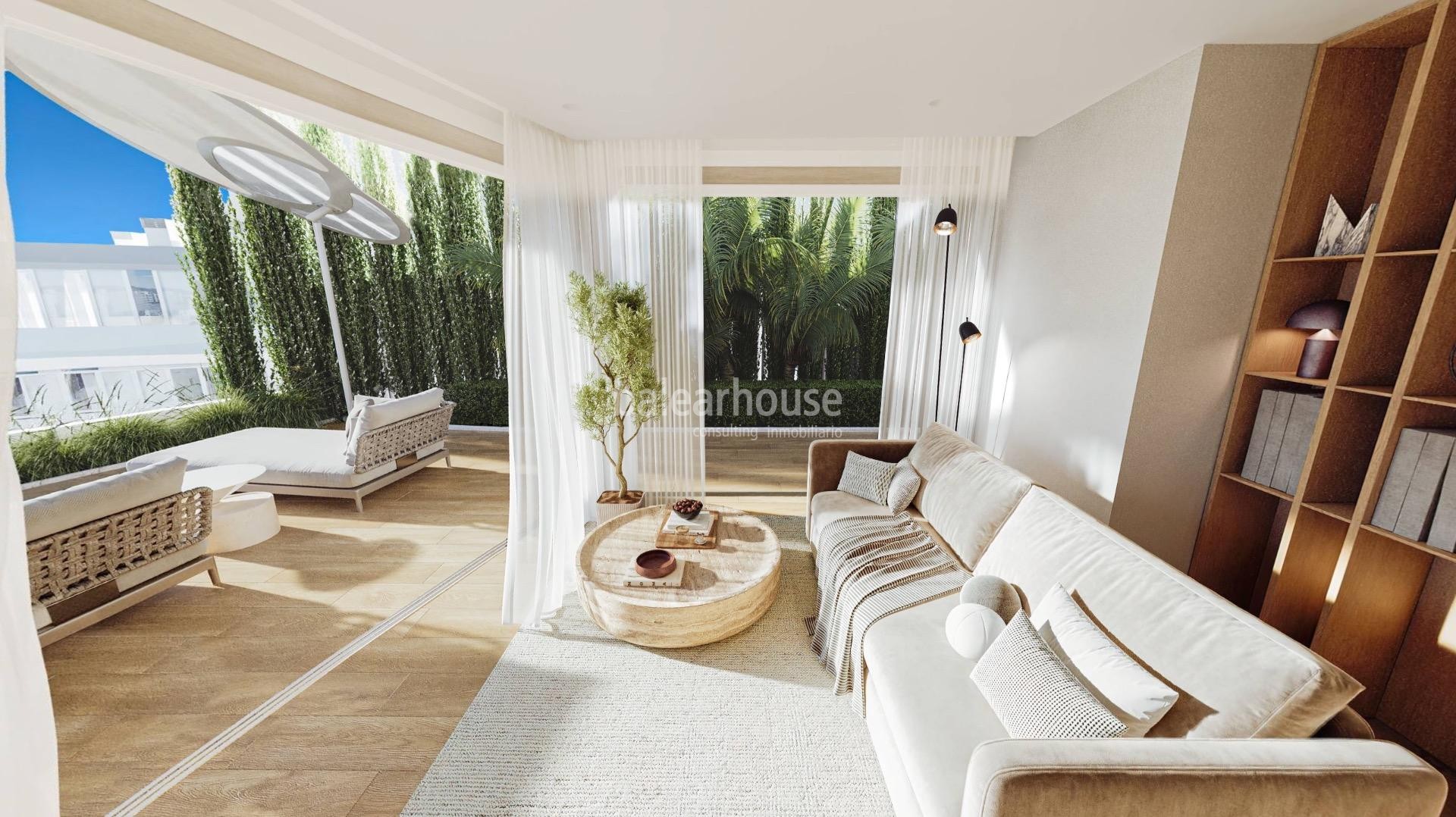 Exclusive residential development offering breathtaking sea views in Marina Botafoch, Ibiza