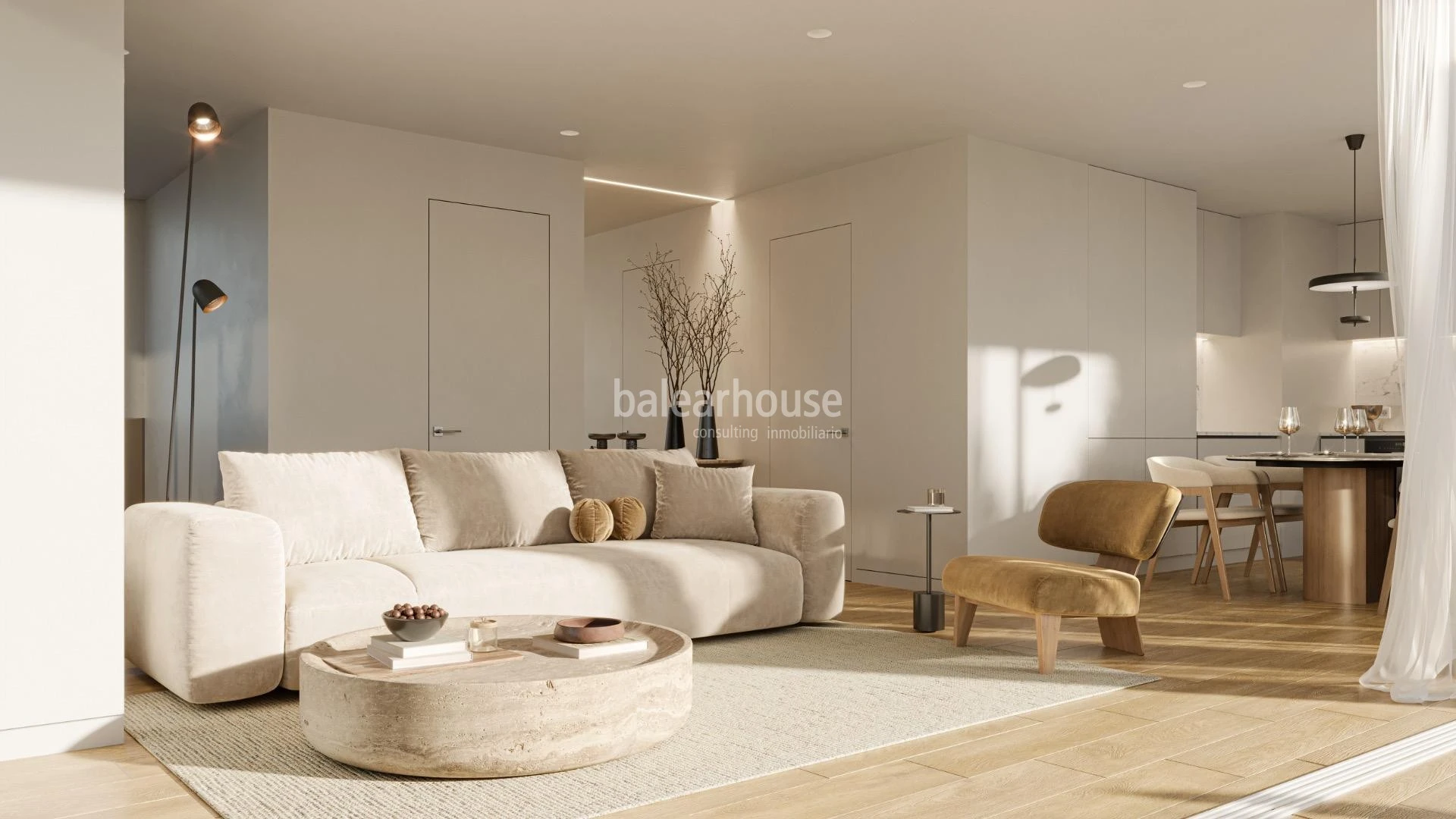 Exclusive residential development offering breathtaking sea views in Marina Botafoch, Ibiza