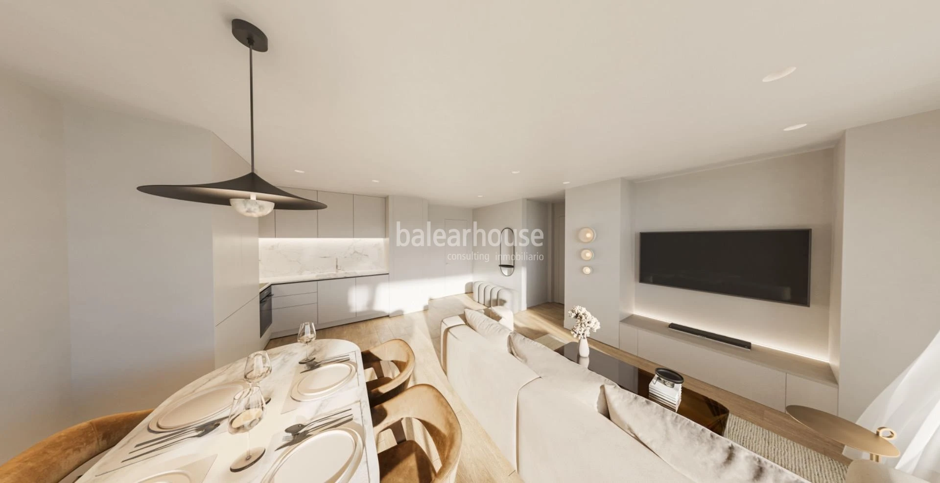 Exclusive residential development offering breathtaking sea views in Marina Botafoch, Ibiza