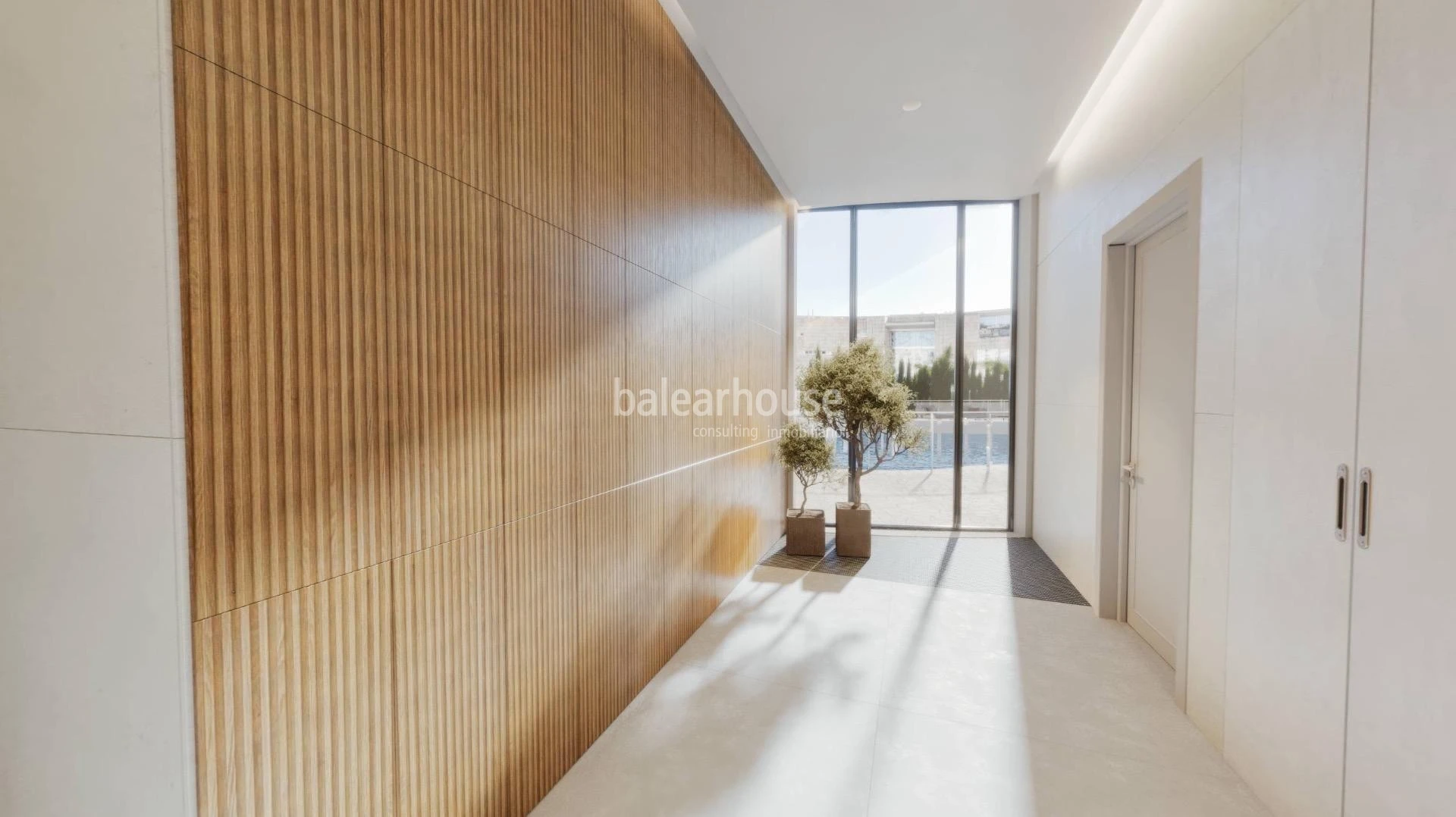 Exclusive residential development offering breathtaking sea views in Marina Botafoch, Ibiza