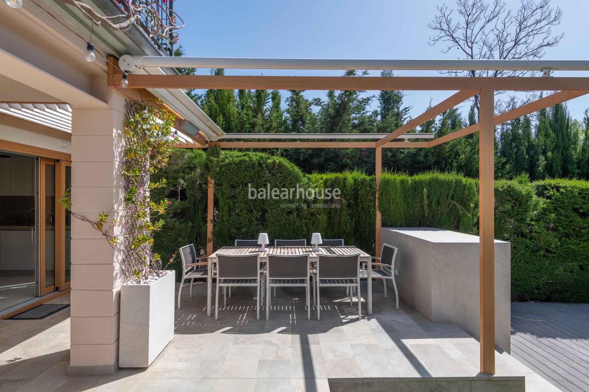 Modern Mediterranean design with light-filled spaces and a spacious garden in Palma’s green heart