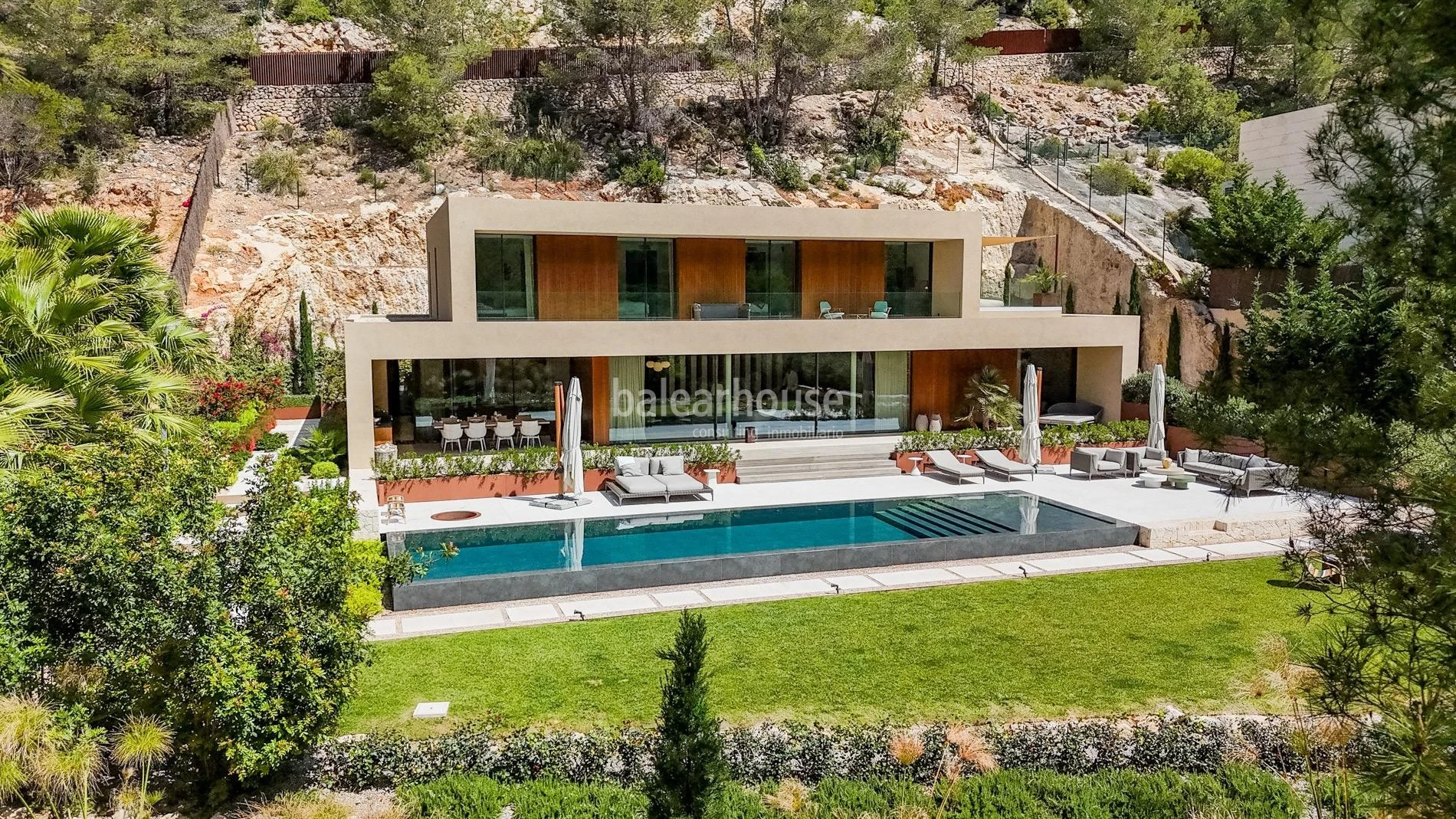 Contemporary design and seamless outdoor living in the natural setting of Son Vida