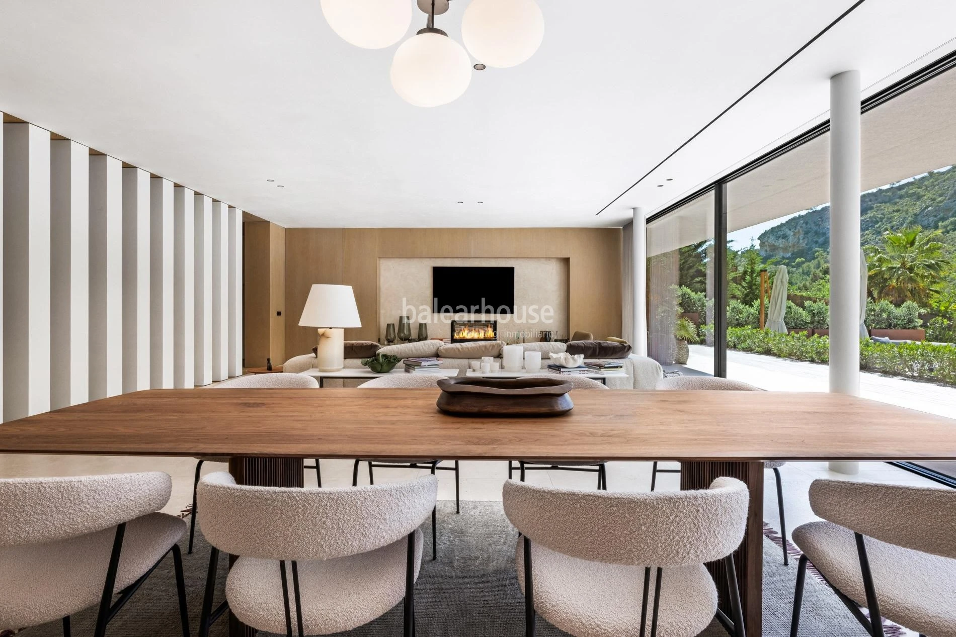 Contemporary design and seamless outdoor living in the natural setting of Son Vida