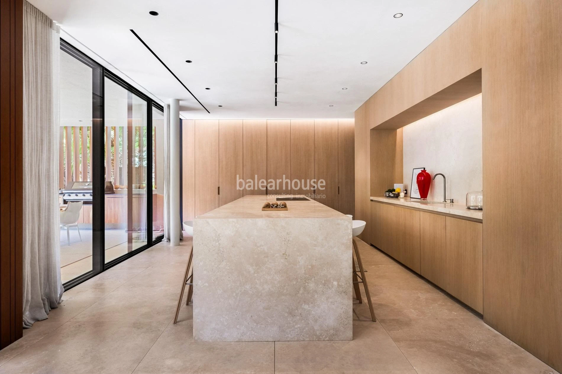 Contemporary design and seamless outdoor living in the natural setting of Son Vida