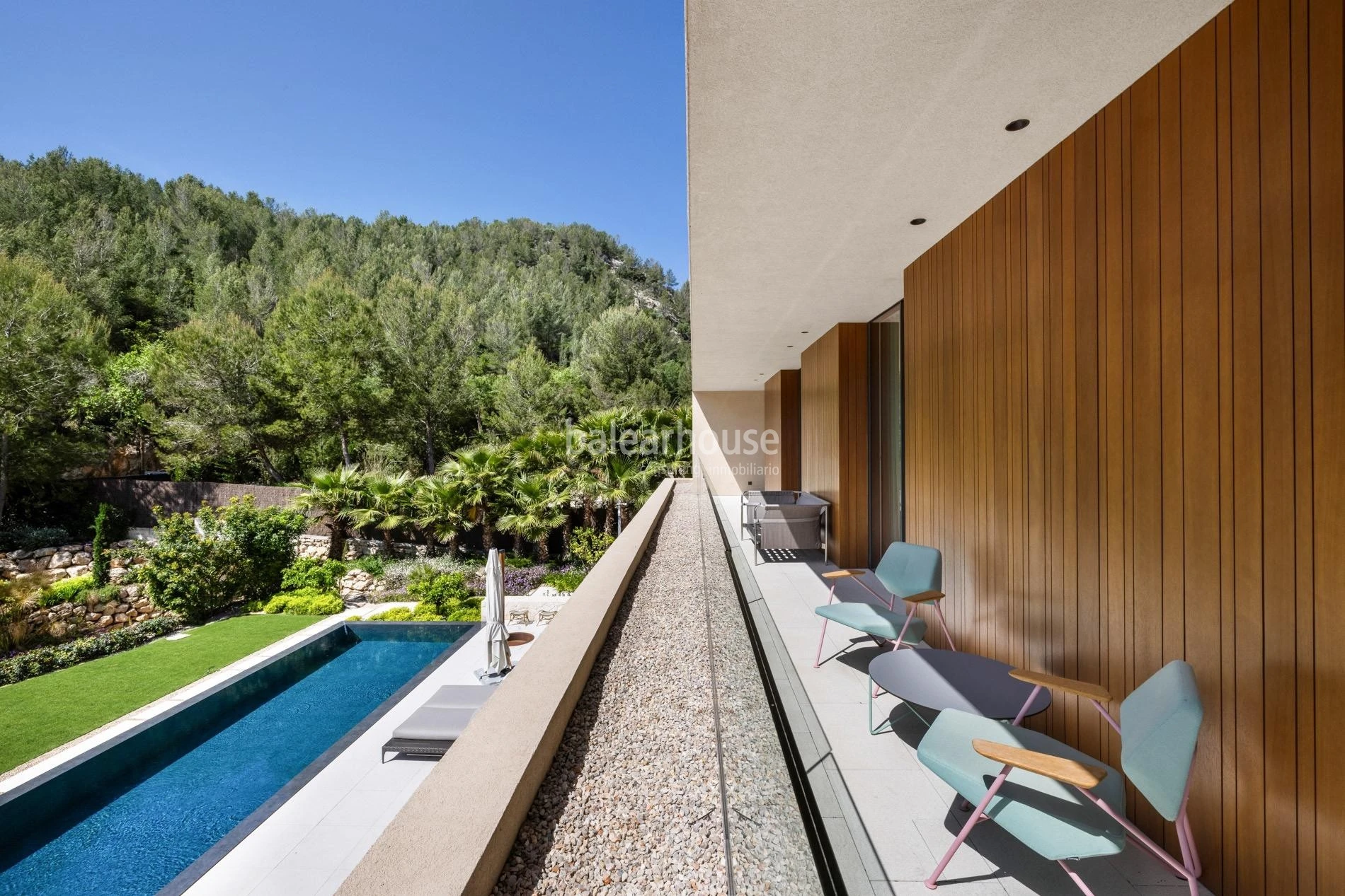 Contemporary design and seamless outdoor living in the natural setting of Son Vida