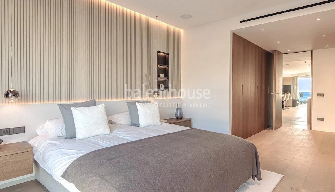  Premium design, natural light and noble materials by the sea in Portixol