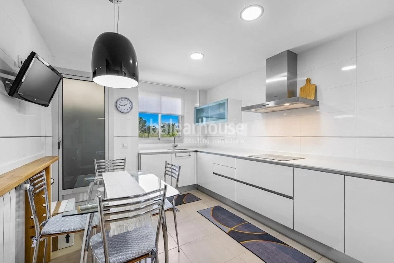 Bright apartment surrounded by nature in the peaceful residential area of Sa Teulera