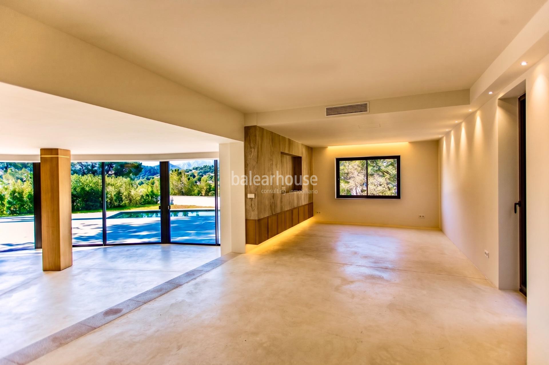 Elegancia mediterránea y arquitectura contemporánea cerca del mar en Santa Ponsa