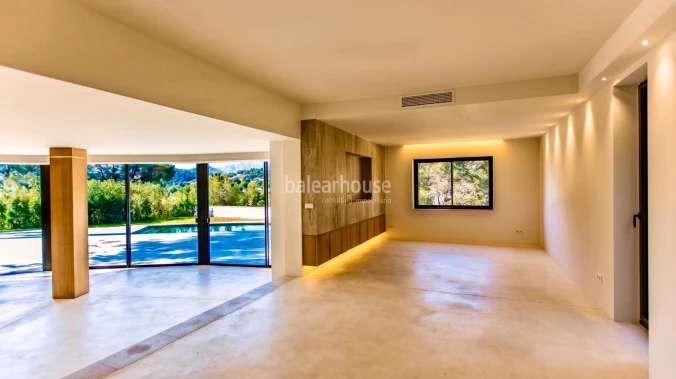 Mediterranean elegance and contemporary architecture near the sea in Santa Ponsa