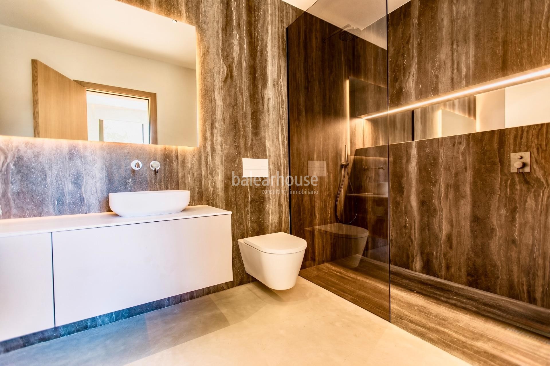 Elegancia mediterránea y arquitectura contemporánea cerca del mar en Santa Ponsa