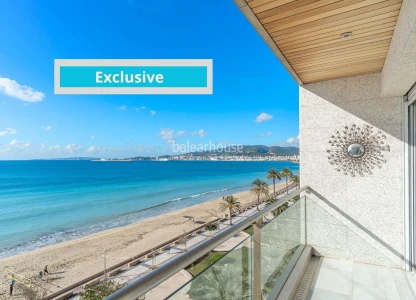 Grand Seafront Apartment with Stunning Views of Palma Bay
