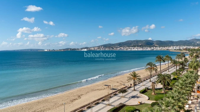 Grand Seafront Apartment with Stunning Views of Palma Bay