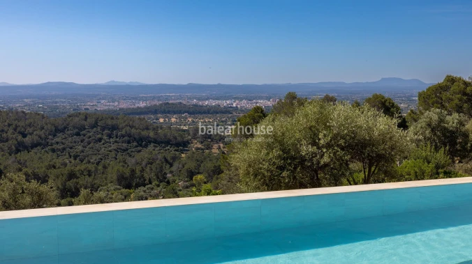  Architektur und Landschaft in einer außergewöhnlichen Finca mit freiem Blick auf die Tramuntana