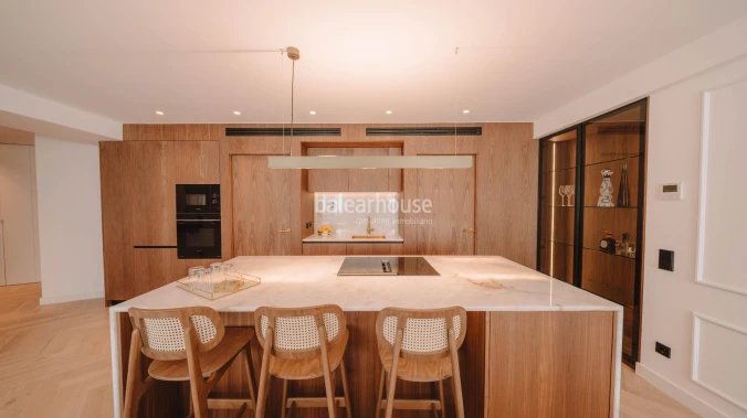Ein urbanes Refugium der Eleganz in dieser Wohnung im Herzen von Palma