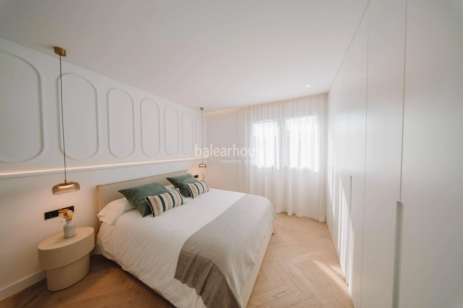 Un refugio urbano de elegancia en este piso situado en el corazón de Palma