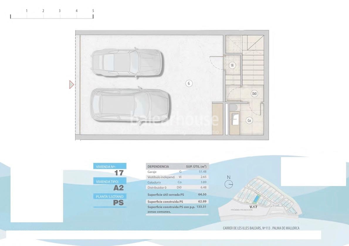 Impecable casa con jardín y terrazas en un cuidado complejo con piscina en la verde zona de Sa Teulera