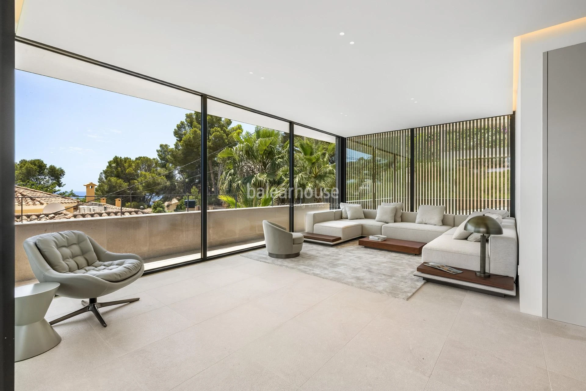 Contemporary new build villa in Costa d'en Blanes with beautiful views that reach to the sea