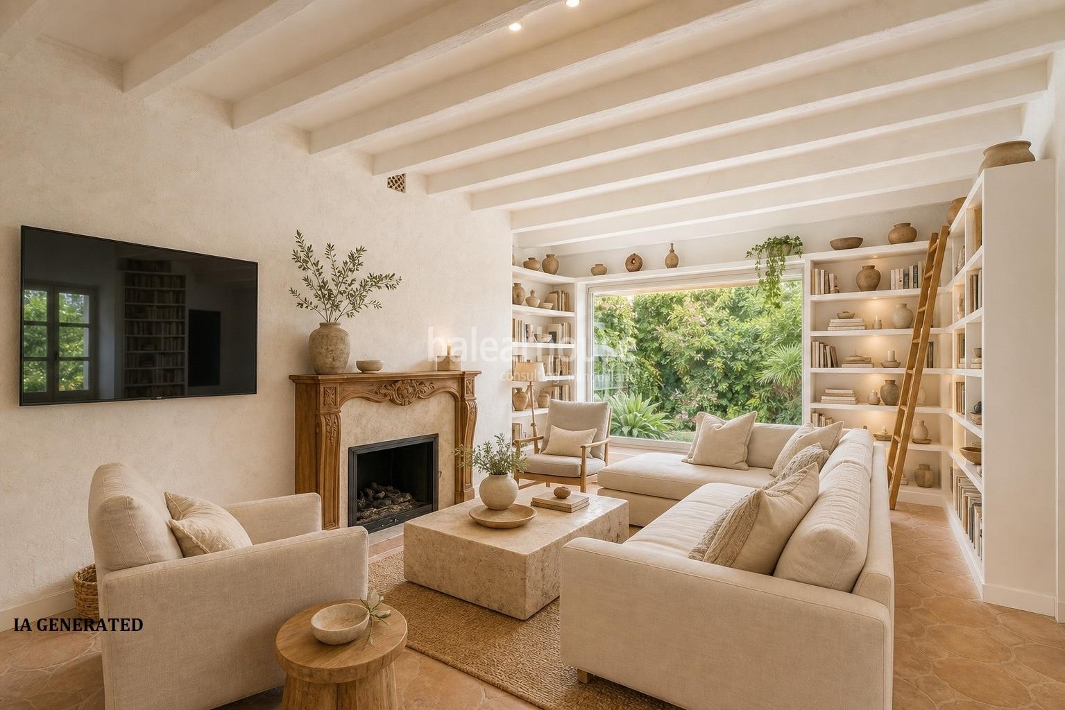 Tradition, modernity and nature in this large estate at a short distance from the centre of Palma.