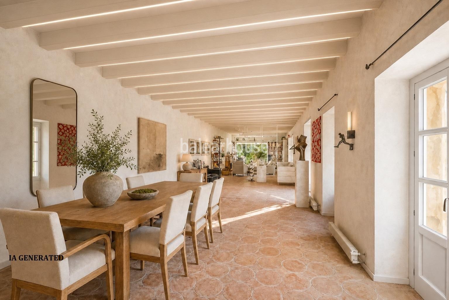 Tradición, modernidad y naturaleza en esta gran finca a escasa distancia del centro de Palma.
