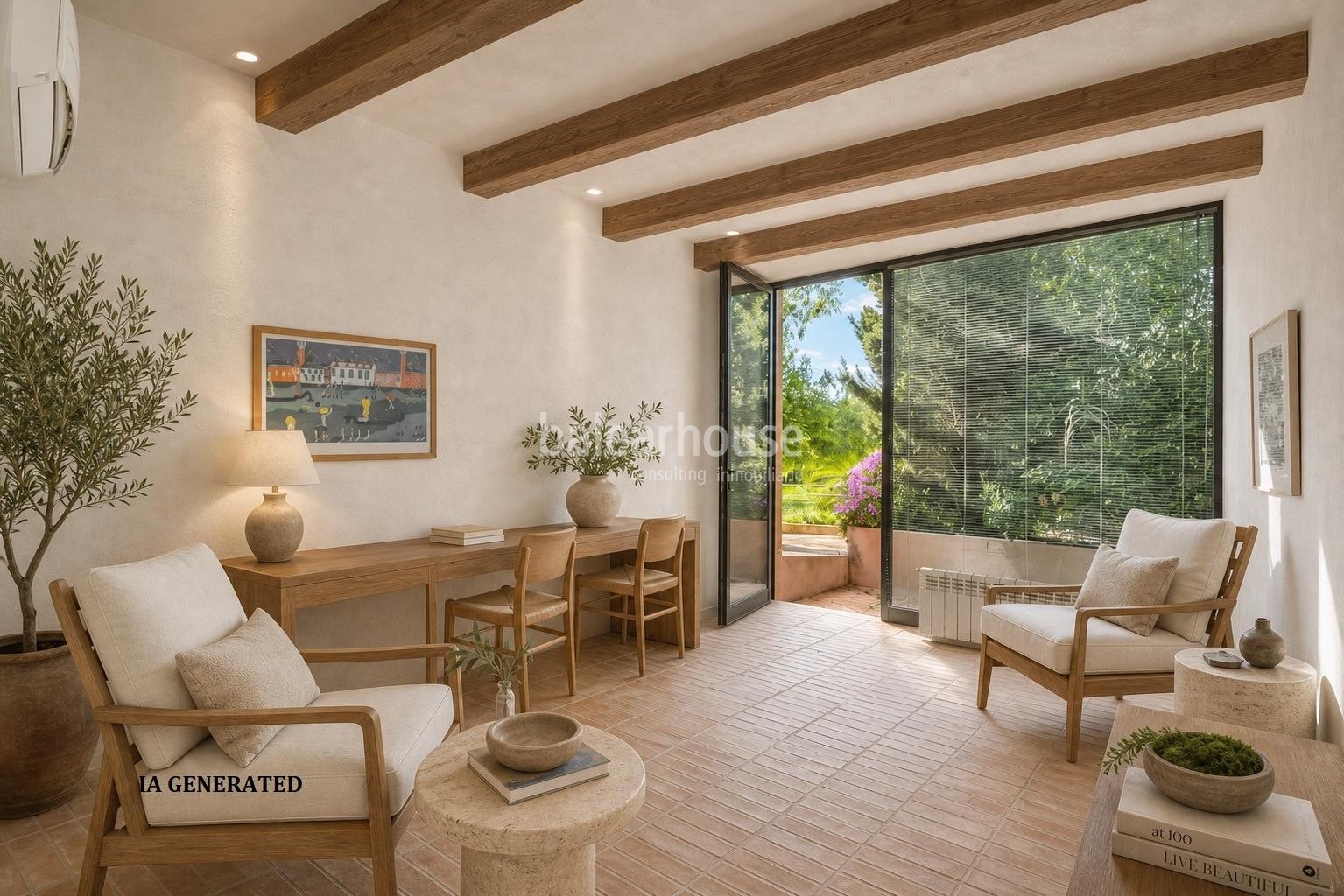 Tradición, modernidad y naturaleza en esta gran finca a escasa distancia del centro de Palma.