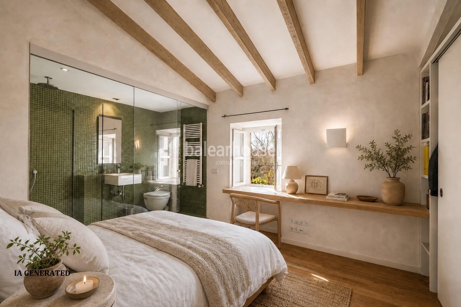 Tradición, modernidad y naturaleza en esta gran finca a escasa distancia del centro de Palma.