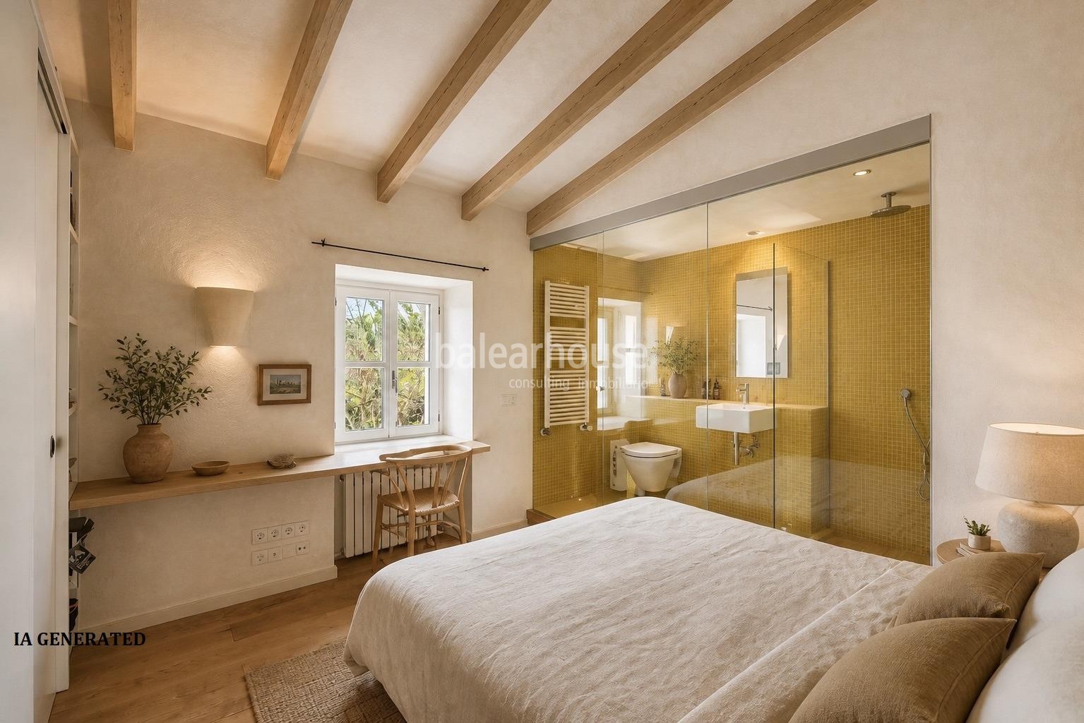 Tradición, modernidad y naturaleza en esta gran finca a escasa distancia del centro de Palma.