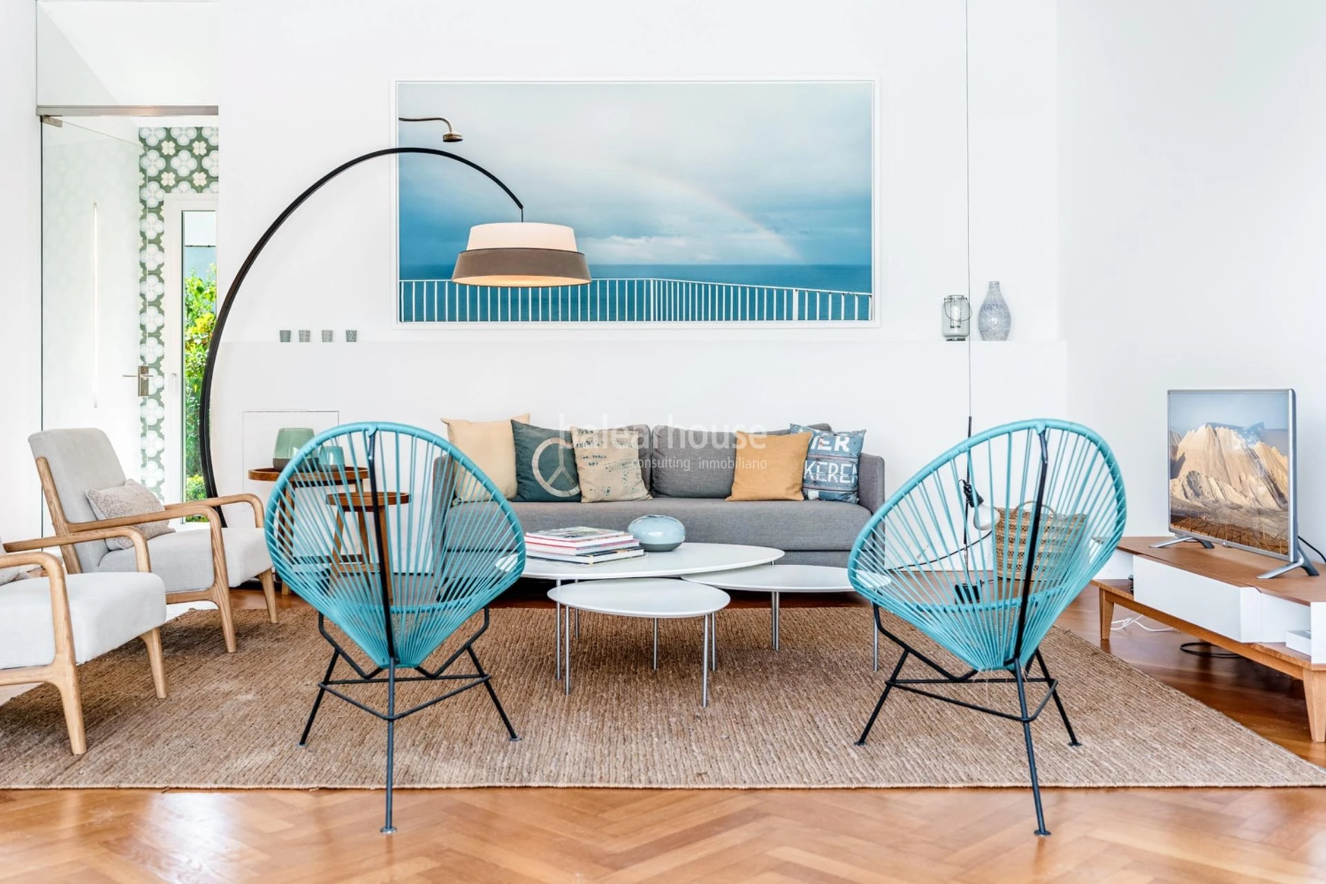 Elegant contemporary villa just a short walk from Cala Vinyes beach on Mallorca’s southwest coast