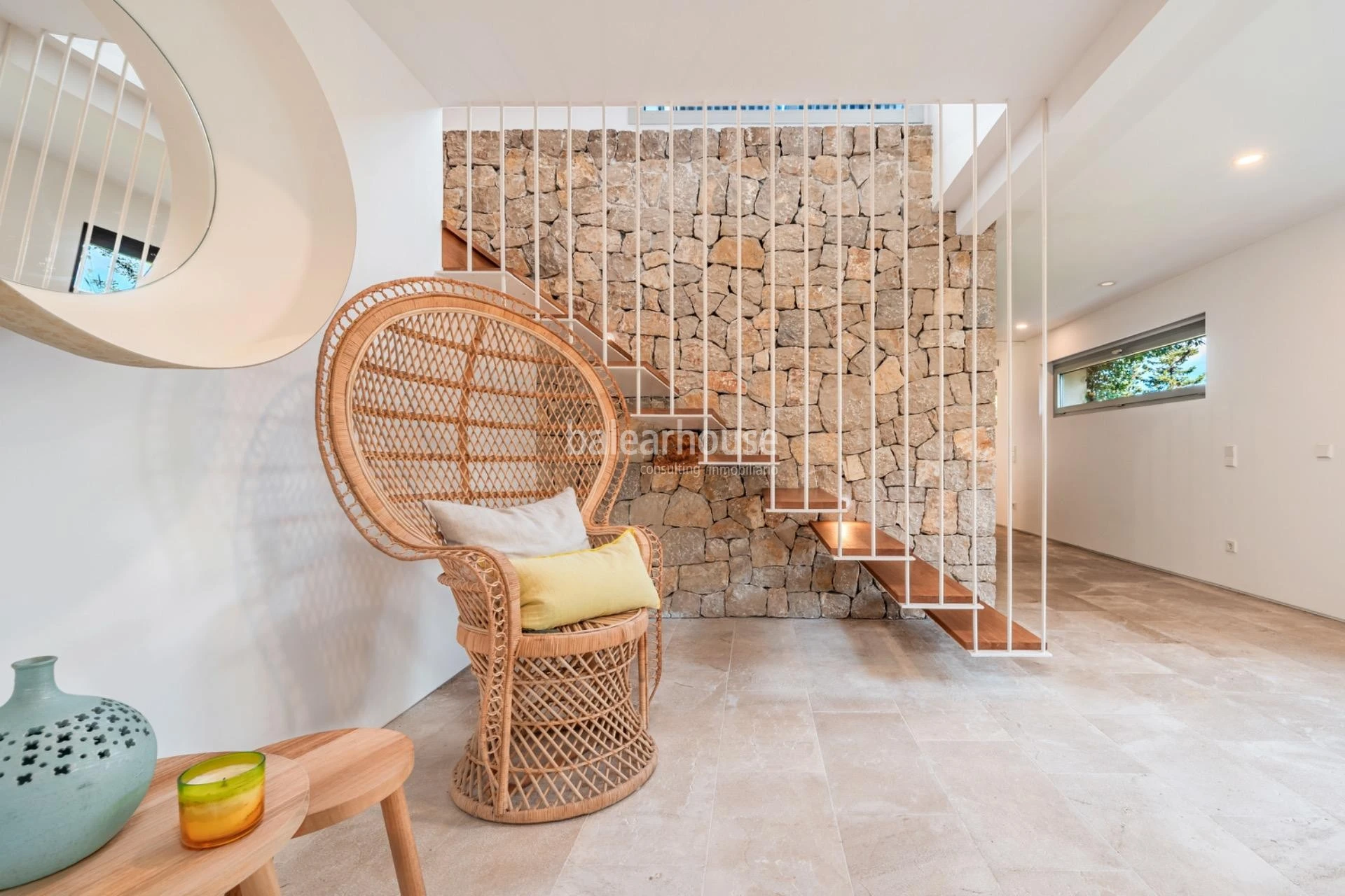 Elegant contemporary villa just a short walk from Cala Vinyes beach on Mallorca’s southwest coast