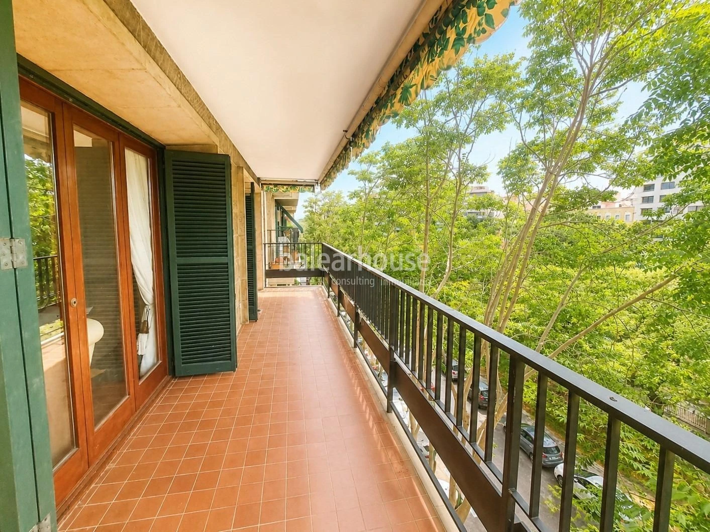 Exceptional spacious apartment overlooking the elegance of Paseo Mallorca