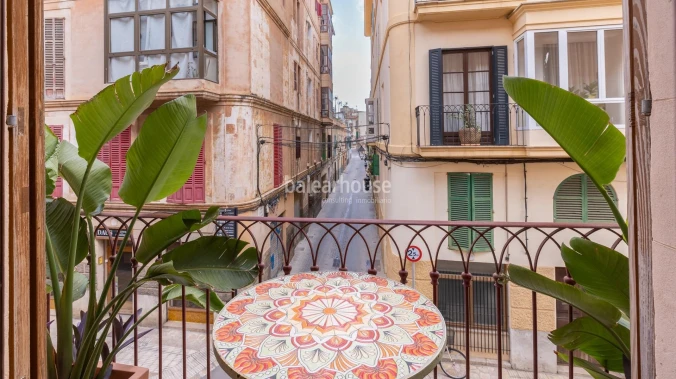 Arquitectura tradicional y diseño en una casa única en el centro histórico de Palma