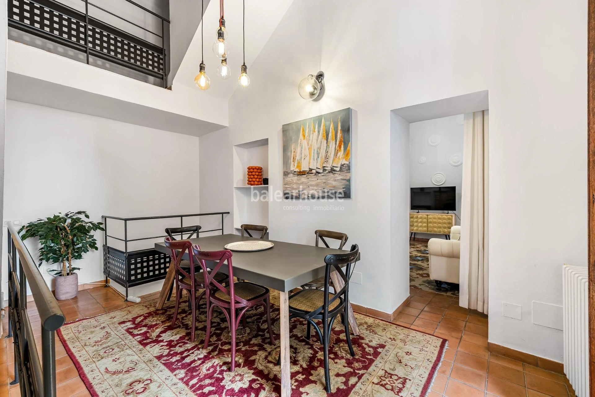Arquitectura tradicional y diseño en una casa única en el centro histórico de Palma