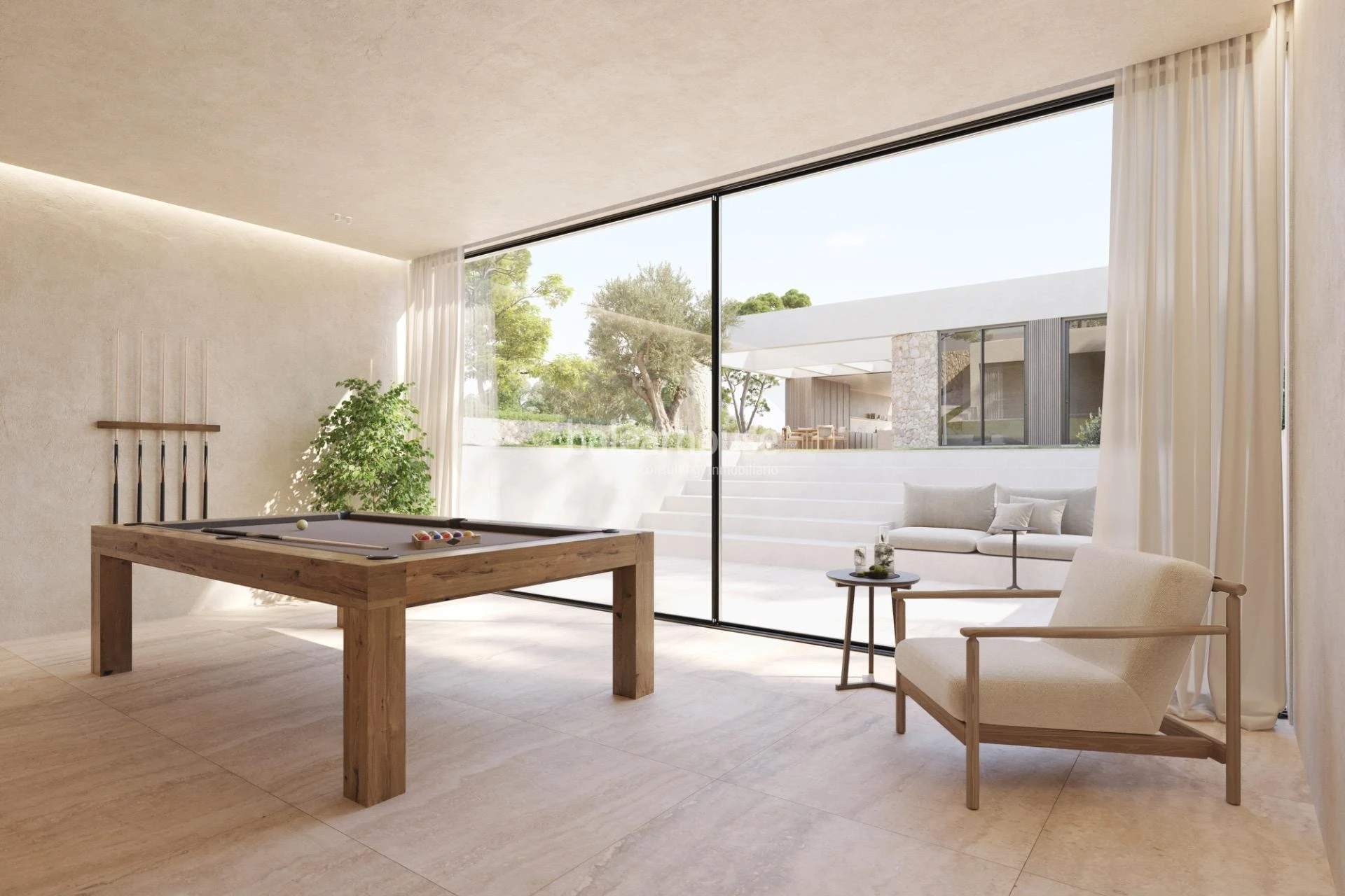 Außergewöhnlicher Meerblick von dieser neu erbauten Villa in erster Meereslinie, nur wenige Minuten von Palma entfernt.
