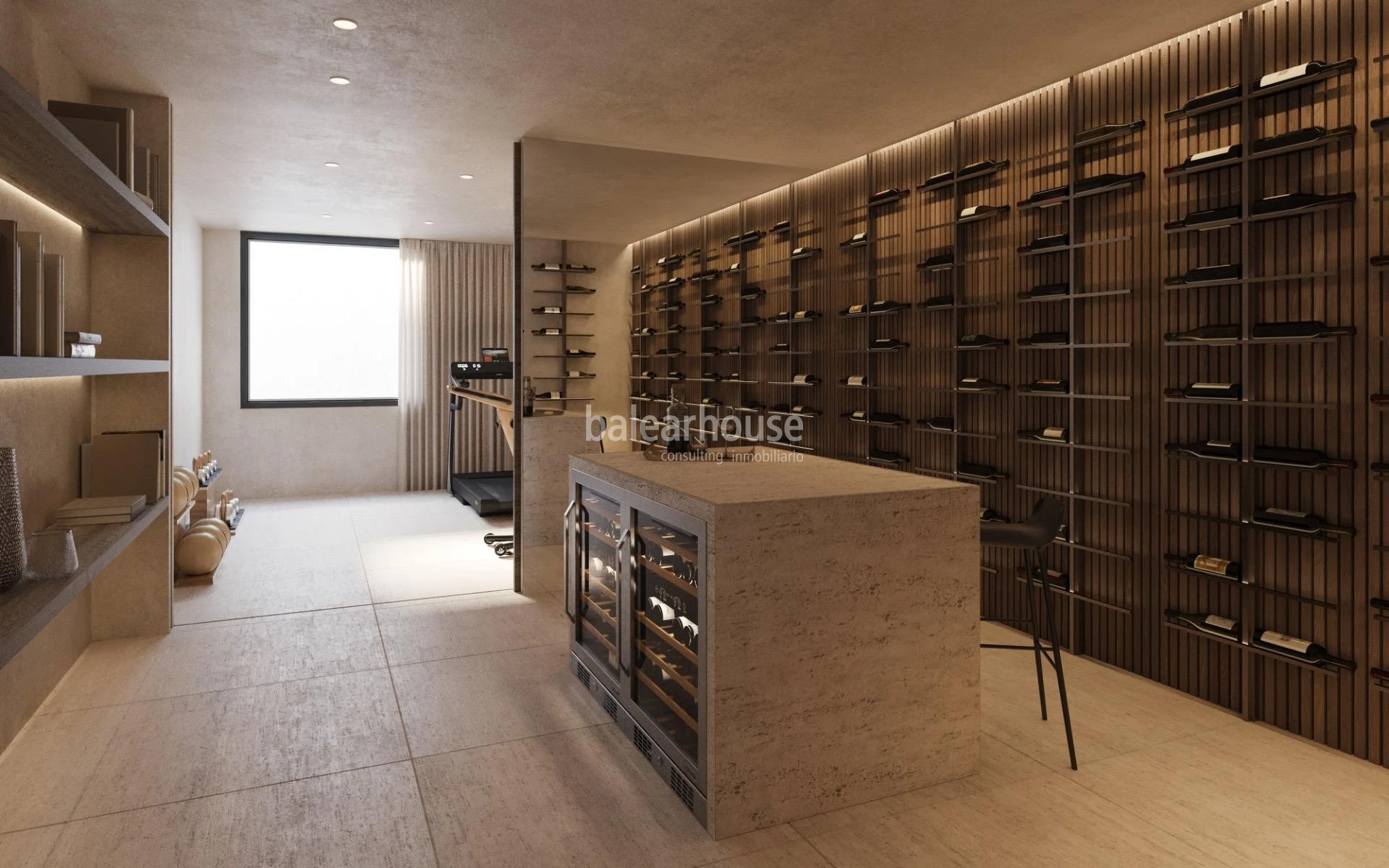 Außergewöhnlicher Meerblick von dieser neu erbauten Villa in erster Meereslinie, nur wenige Minuten von Palma entfernt.